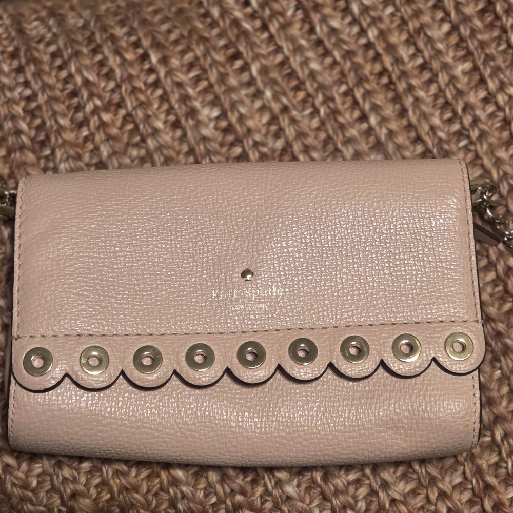 Kate Spade Pink Leather Crossbody Bag